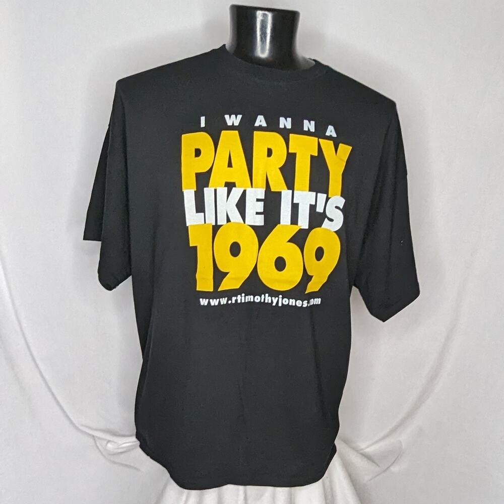 Classic Men's Graphic T-shirt for Men Black 3XL